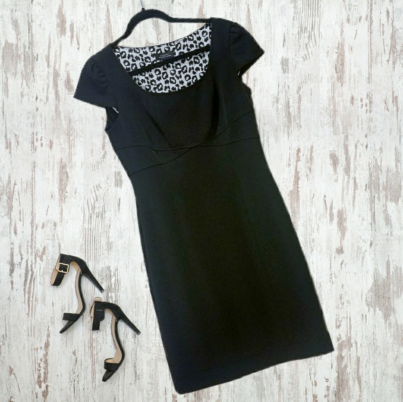 Tahari Arthur Levine Little Black Dress size 6 - Picture 2 of 4